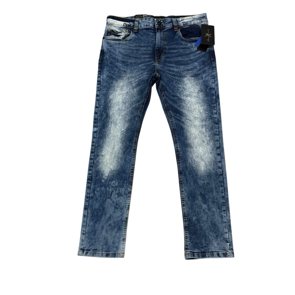 NWT Marc Ecko Cut & Sew Stretch Flex Skinny Fit Jeans Men's Size 34 x 30‎